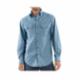 LS FORT TEE;BLUE CHAMBRA BLUE CHAMBRAY