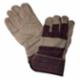 GLOVE LEATHER PALM SAFETY CUFF SIZE LARGE